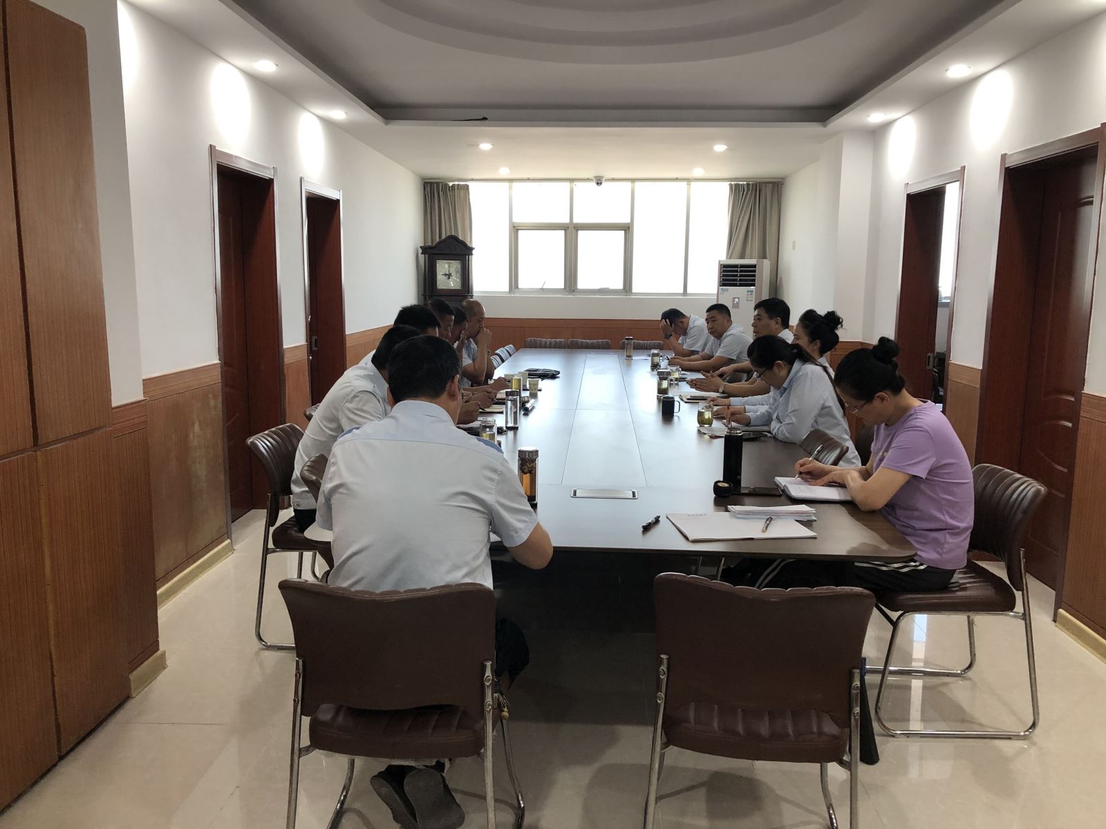 公交集團(tuán)公交事業(yè)一部召開(kāi)創(chuàng)文迎檢會(huì)議