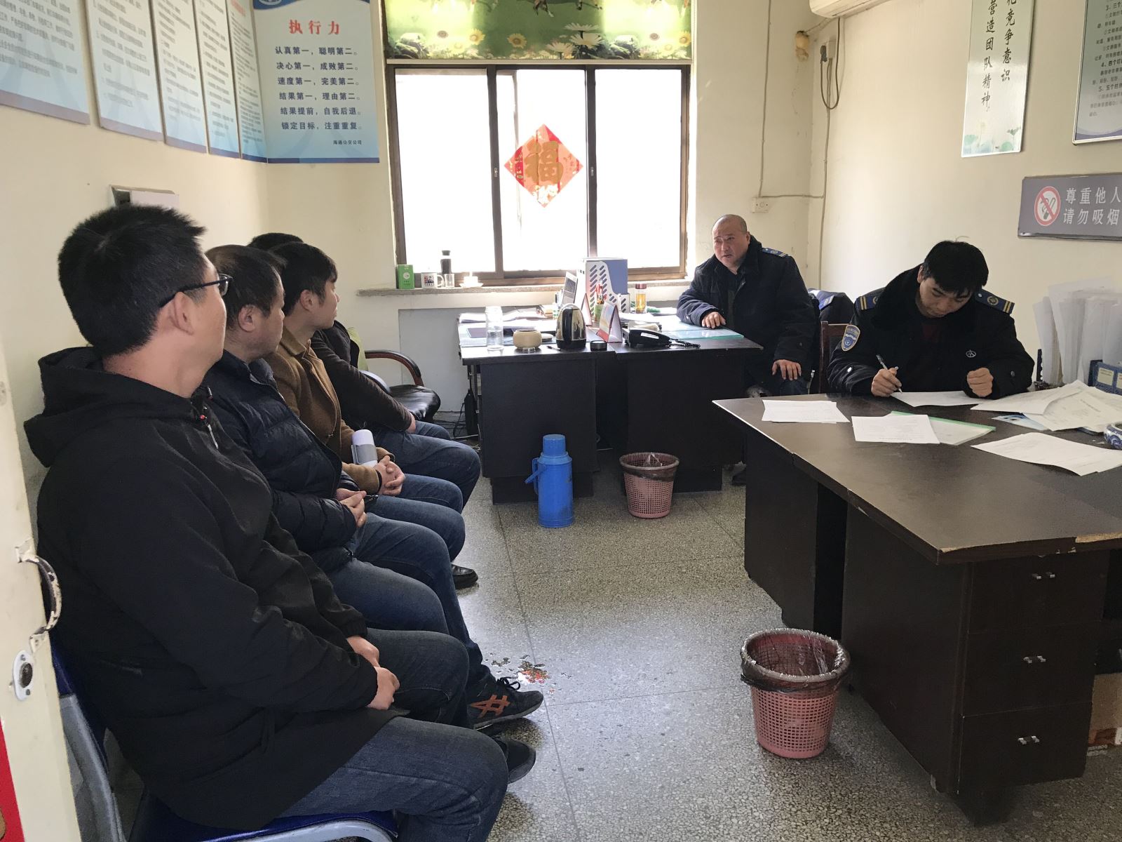 公交集團公交事業(yè)一部開展預(yù)防“春困”、“春雨”安全交代工作