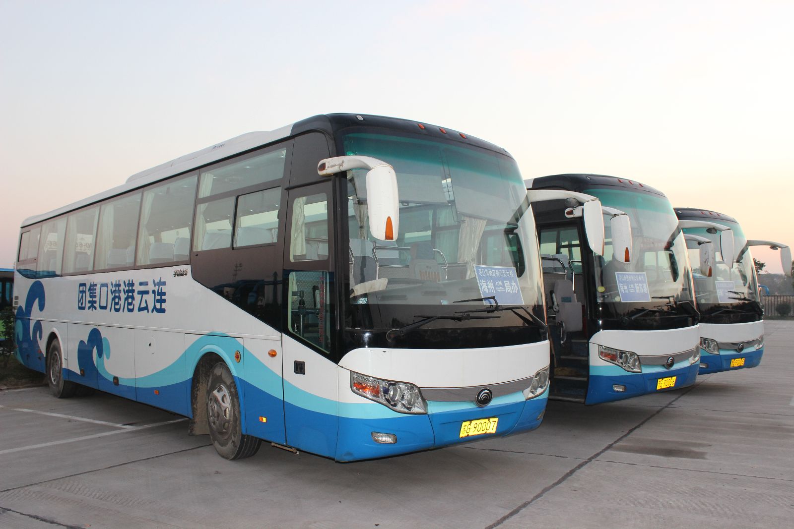 海通公交開(kāi)通港口集團(tuán)定制公交專(zhuān)線